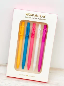 'Lucky' Word Play Pen Set
