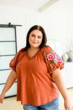 Luisa Embroidered Blouse