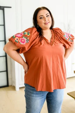 Luisa Embroidered Blouse