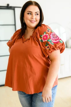 Luisa Embroidered Blouse