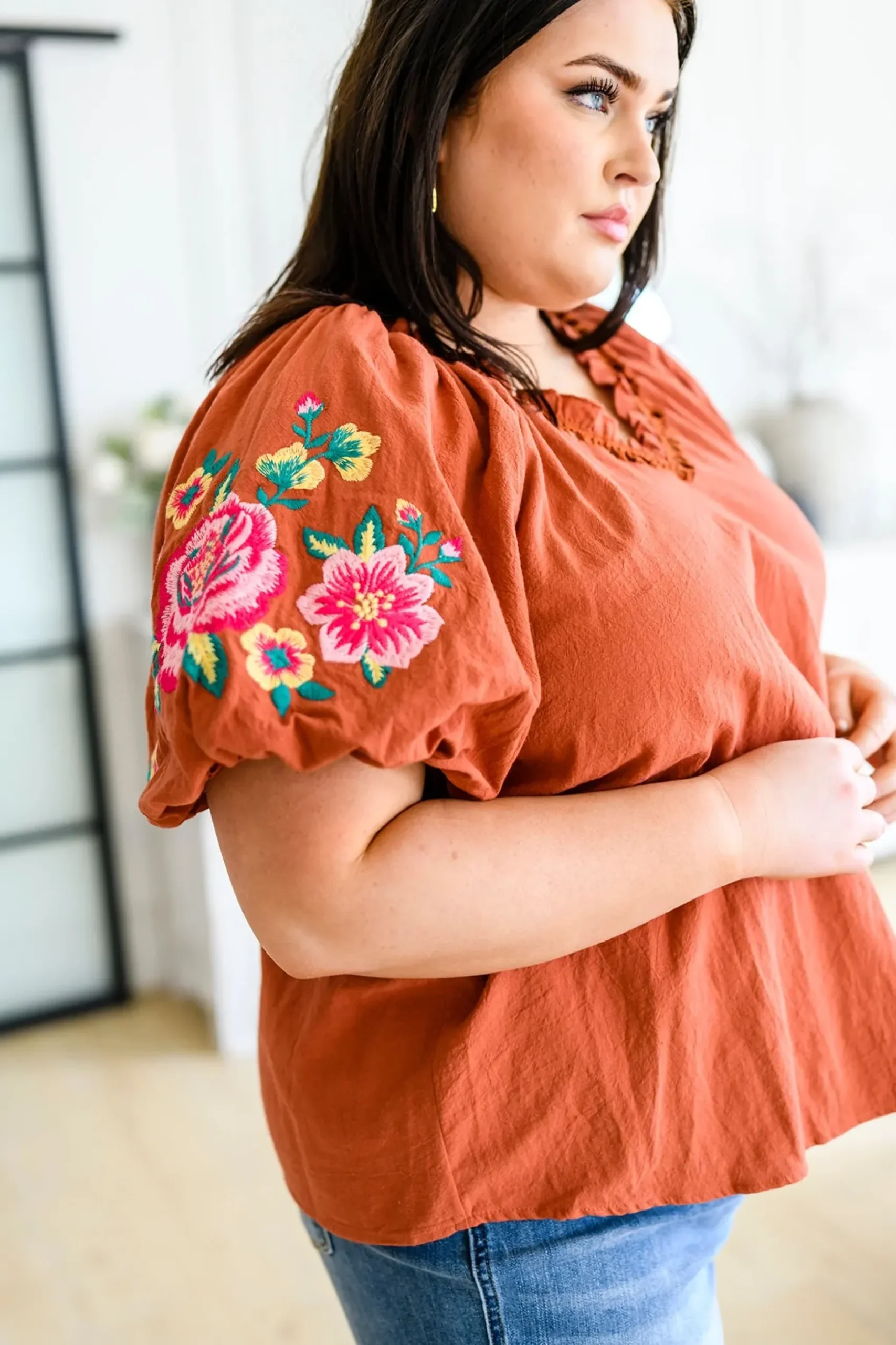 Luisa Embroidered Blouse