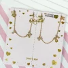 Mama & Mini Station Necklace Set - Gold