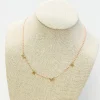 'Mama' Chain Necklace - Light Pink