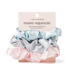 Mane Squeeze Oversized Satin Scrunchies Pack