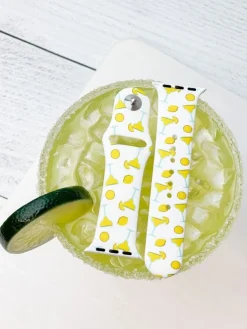 Margarita Printed Silicone Smart Watch Band - O/S