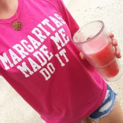 'Margaritas Made Me Do It' by Prep Obsessed - NOW IN PINK!