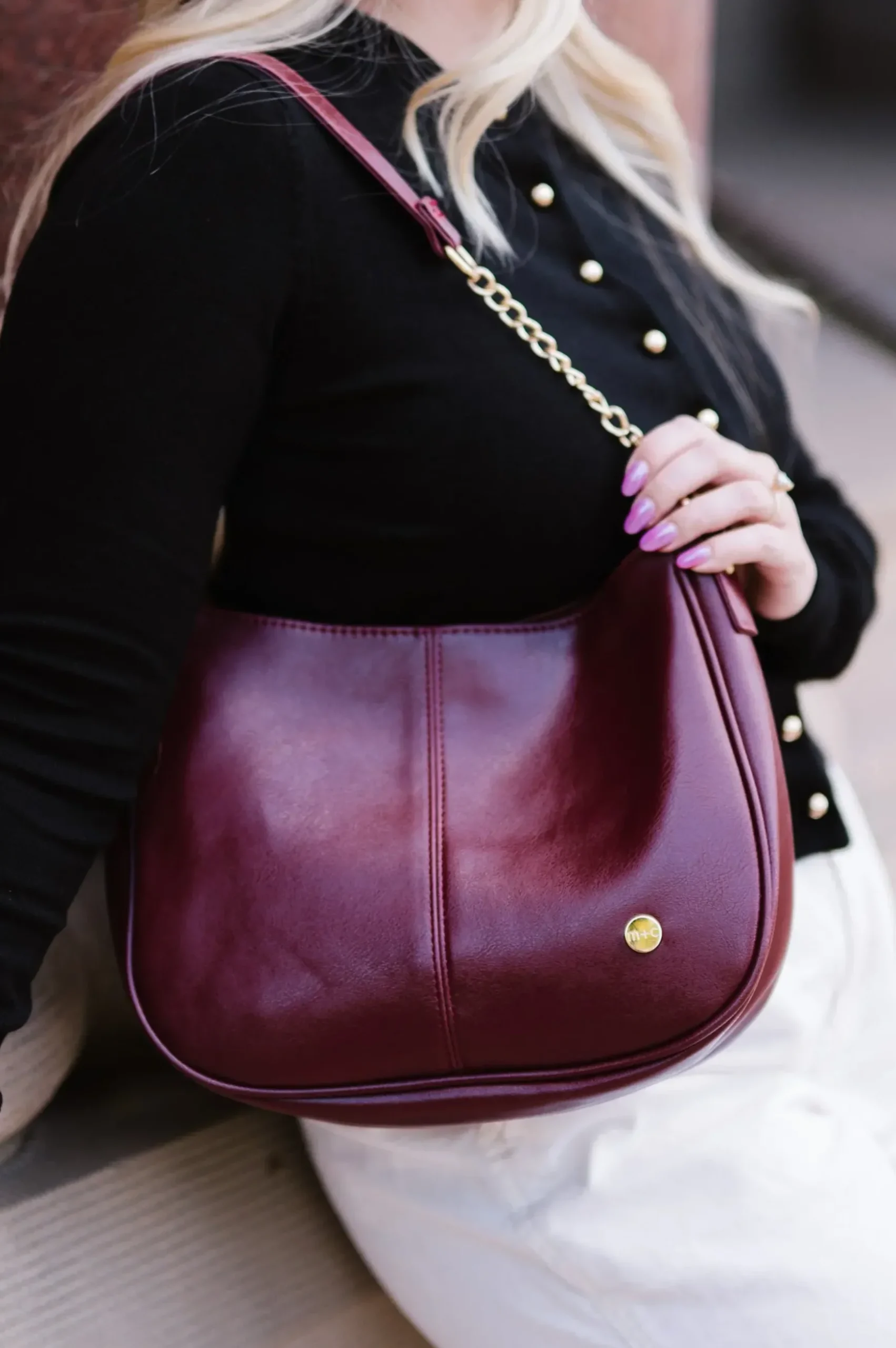 Marissa Saddle Crossbody - 4/7