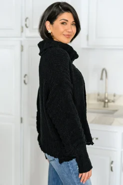 Maureen Long Sleeve Solid Knit Sweater
