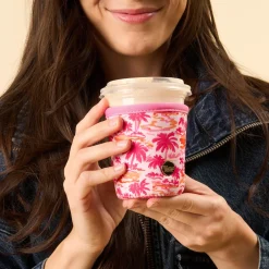 Medium Sip Savvy Drink Sleeve - Paradise Palms