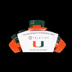 Medium Teleties Claw Clip - University of Miami