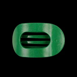 Medium Teleties Flat Oval Clip - Shamrock Shimmer