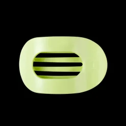 Medium Teleties Flat Oval Clip - Aloe, There!