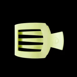 Medium Teleties Flat Square Clip - Aloe, There!