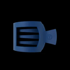 Medium Teleties Flat Square Clip - Midnight Rain Navy