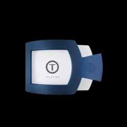 Medium Teleties Flat Square Clip - Midnight Rain Navy