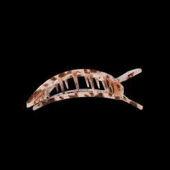 Medium Teleties Flat Square Clip - Blonde Tortoise