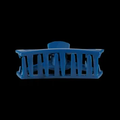 Medium Teleties Open Claw Clip - Midnight Rain Navy