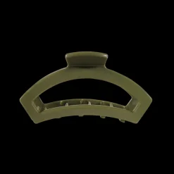 Medium Teleties Open Claw Clip - Olive