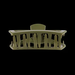 Medium Teleties Open Claw Clip - Olive