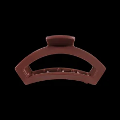 Medium Teleties Open Claw Clip - Nutmeg