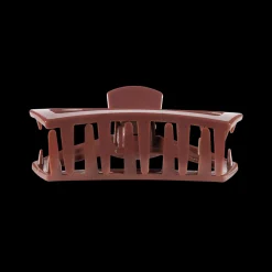 Medium Teleties Open Claw Clip - Nutmeg