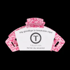 Medium Teleties Open Claw Clip - Wrapped in Ribbons