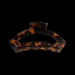 Medium Teleties Open Claw Clip - Tortoise