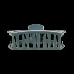 Medium Teleties Open Claw Clip - Storm Blue