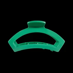 Medium Teleties Open Claw Clip - Green Come True