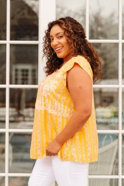 Mellow Yellow Blouse
