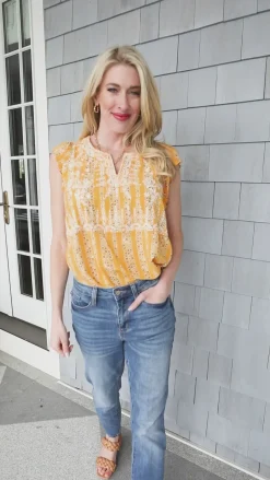 Mellow Yellow Blouse