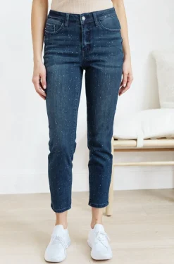 Mid-Rise Relaxed Fit Mineral Wash Jeans by Judy Blue