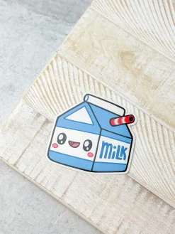 Milk Carton Heavy-Duty Sticker by Squishable