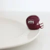 Mississippi State Football Helmet Mini by Nora Fleming