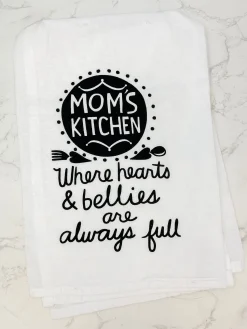 'Mom's Kitchen' Hearts & Bellies Kitchen Towel