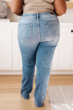 Monroe High Rise Classic Bootcut Jeans by Judy Blue