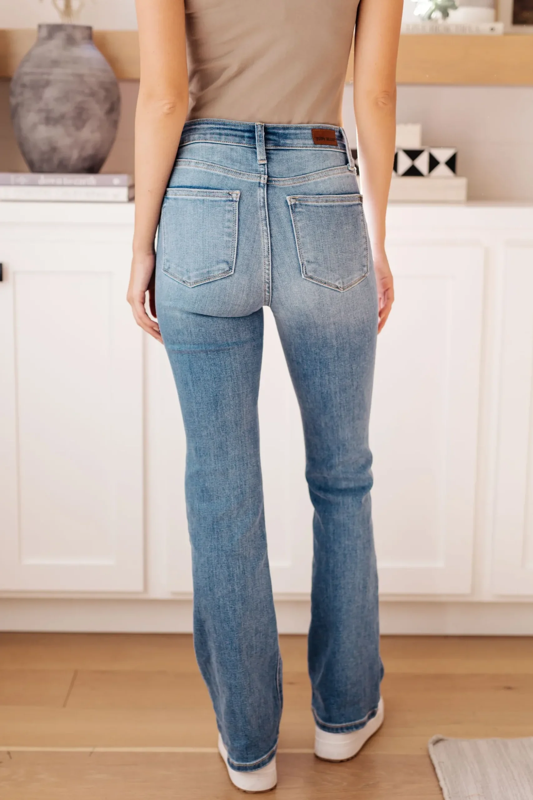 Monroe High Rise Classic Bootcut Jeans by Judy Blue