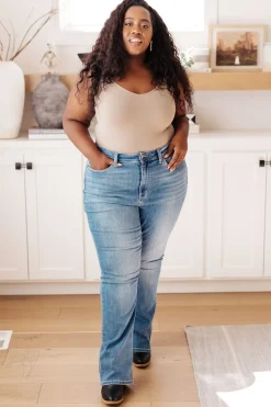 Monroe High Rise Classic Bootcut Jeans by Judy Blue