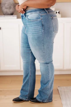 Monroe High Rise Classic Bootcut Jeans by Judy Blue