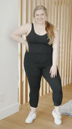 Move With Me Black Tank