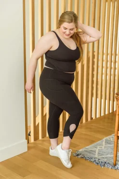 Move With Me Black Tank