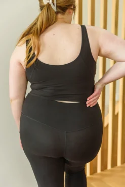 Move With Me Black Tank