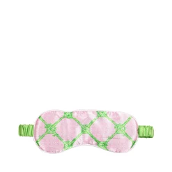 Neck Pillow and Eye Mask Set by Lilly Pulitzer - Lime Feeling Good