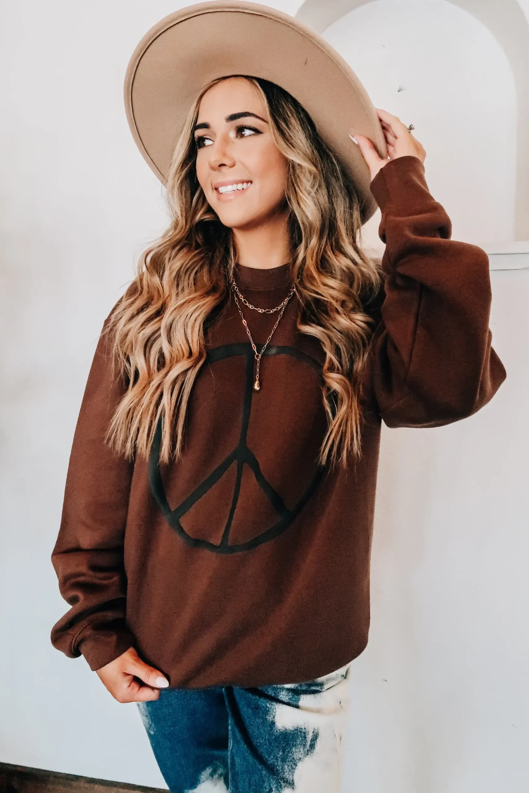 Never Regret Showing Kindness Sweatshirt by Southern Bliss