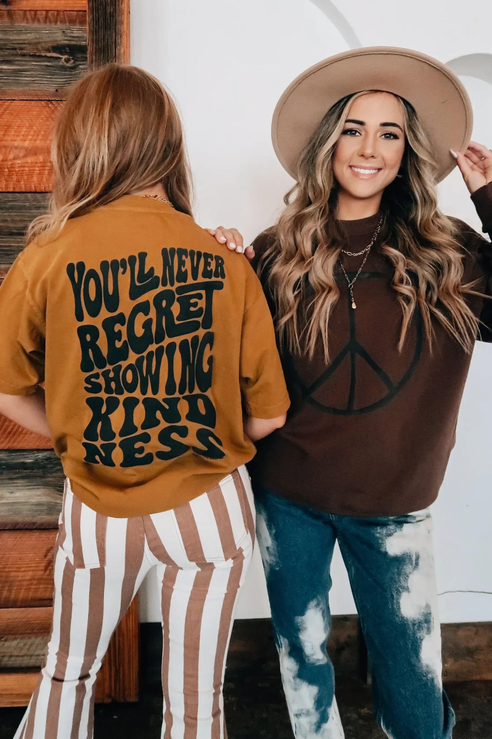 Never Regret Showing Kindness Sweatshirt by Southern Bliss
