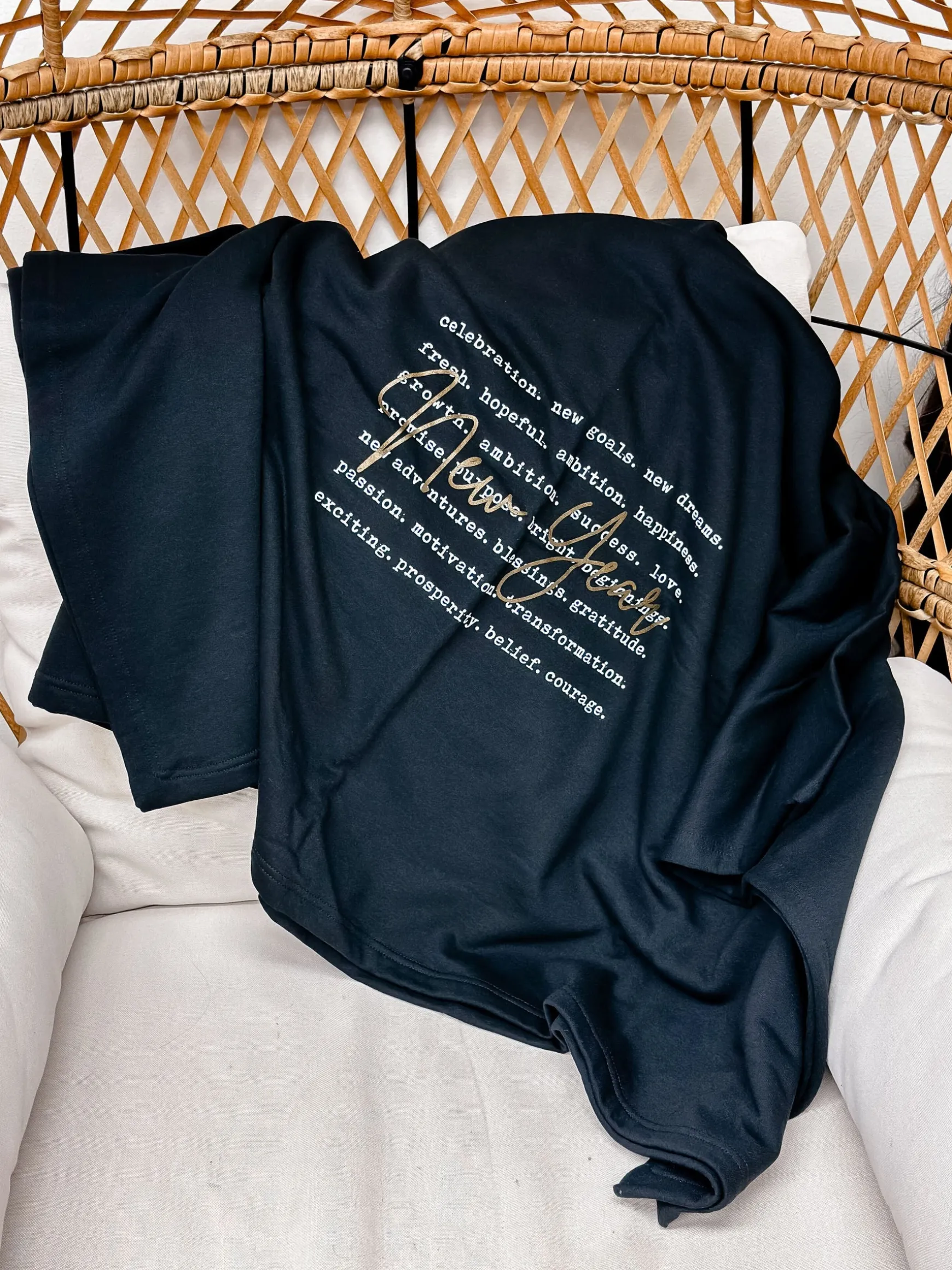 'New Year' Inspiration Fleece Blanket