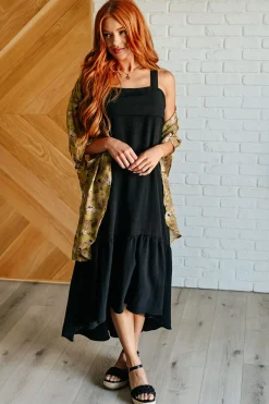 Nightlife Tie Back Maxi Dress - 3/31