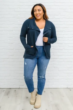 Nikki Mid-Rise Destroyed Boyfriend Jeggings by Judy Blue