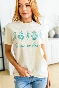 No Rain No Flowers Short Sleeve T-Shirt