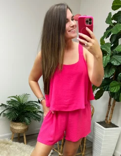 Not Like Us Tiered Romper